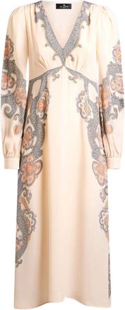 Etro Abito midi Year of Snake - Toni neutri
