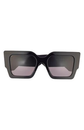 Off-white Catalina 55mm Square Sunglasses in Black Dark Grey at Nordstrom Rack