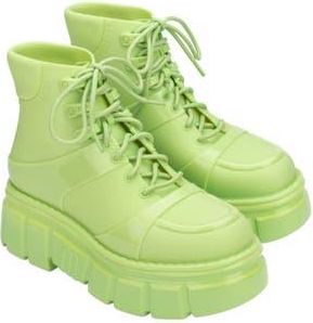 Melissa Rebel Lug Sole Boot in Green at Nordstrom Rack, Size 10