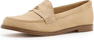 Franco Sarto Stellan Womens Dress Flat Shoes Desert Beige Suede : 7.5 M, Leather/Suede/Textile