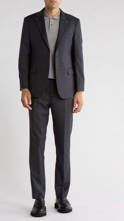 Scotch & Soda Charcoal Classic Fit Suit at Nordstrom Rack, Size 46 R
