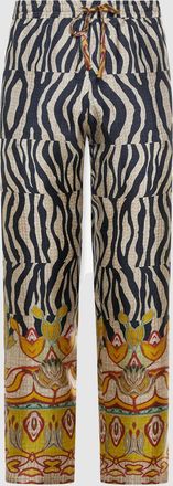 Pierre-Louis Mascia Pantalon Aloe Multicolor