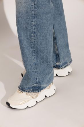 Michael Michael Kors Renny Sports Shoes, Womens, Cream