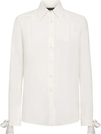 Philipp Plein Shirt Ls - Dames - Overhemden - Beige - L - Overhemden