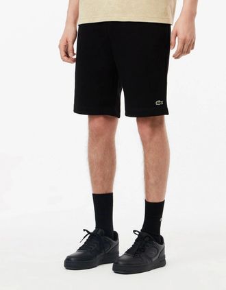 Lacoste Mens Lacoste Mens Fleece Shorts - Black 031 - Size: 33/32/32
