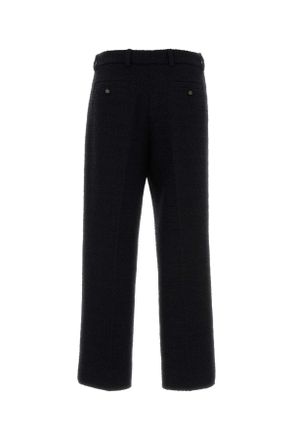 Gucci Womens Black Boucle Pant Pantaloni