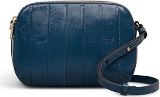 Radley London Dukes Place - Stripe Medium Ziptop Crossbody Bag in Utility at Nordstrom