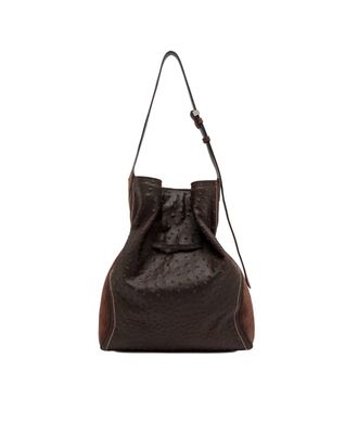 Gianni Chiarini Womens Leather Handbag Sienna Espresso Handbags Hand Bags