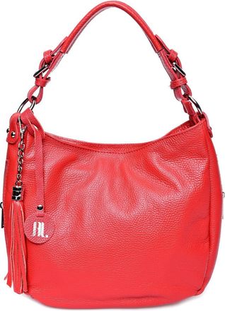 Anna Luchini Rood Rundleer Tas