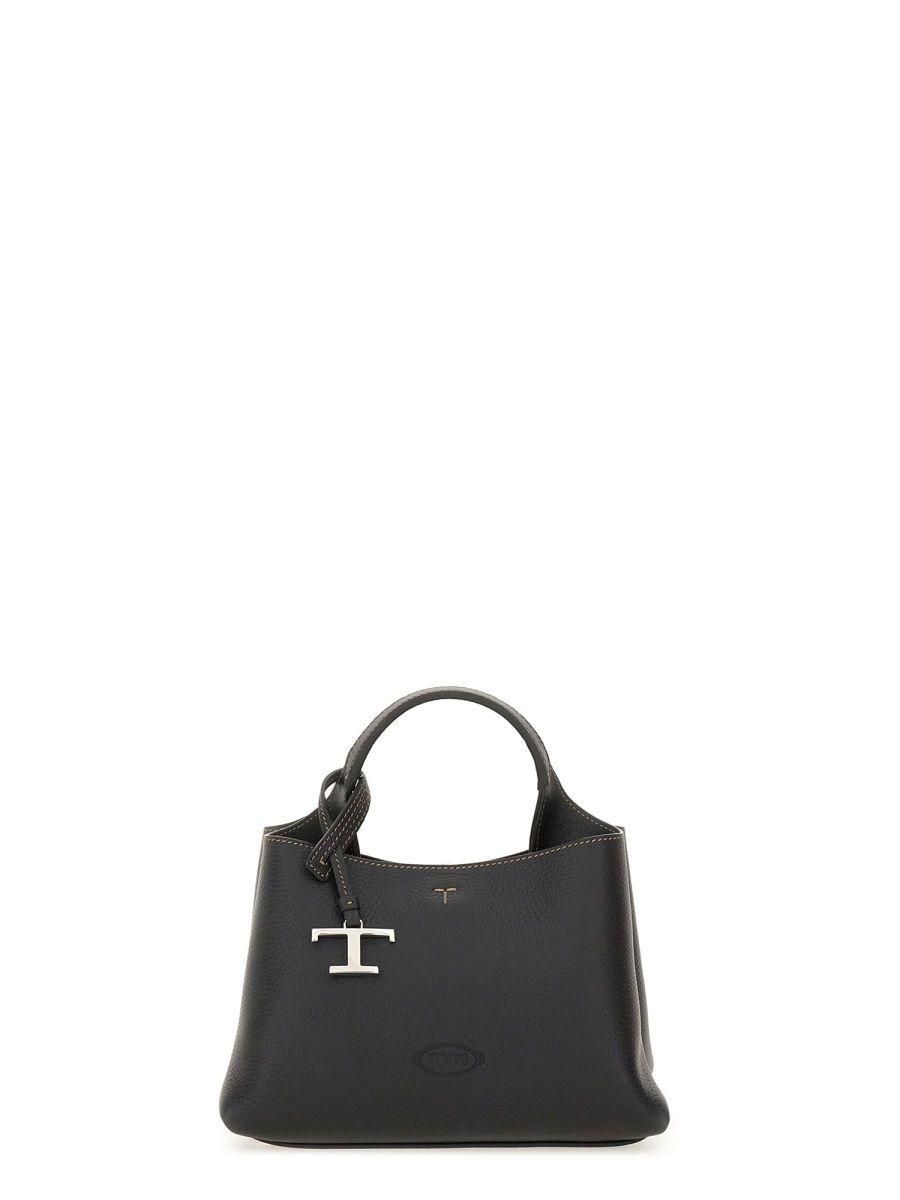 【TOD'S】Di Bag Folio Small Woman RED Tod's Di Bag Folio in Leather Medium-Small