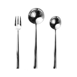 Mepra Movida Serving Set - 3 Pieces in Silver at Nordstrom
