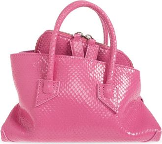 The Attico La Passeggiata Mini Bag - Dames - Handtassen - Roze - ONE Size - Su&egrave;de - Tassen