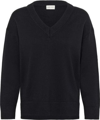 Part Two V-hals Gebreid - Dames - V-hals truien - Blauw - 2XL - Truien & Vesten
