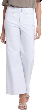 NYDJ Nydj Mia Optic White Palazzo Jean