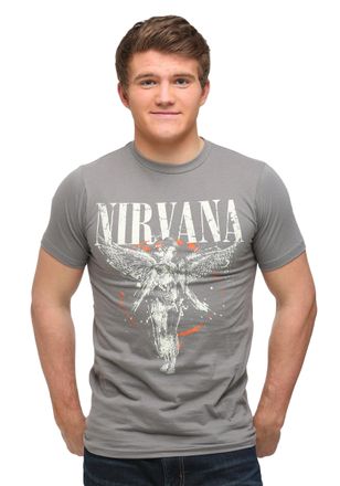 Fea Nirvana Galaxy in Utero Slim Fit T-Shirt (Large)