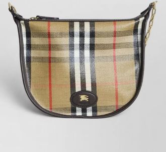 Burberry highlands mini crossbody bag check