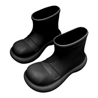 Generic Rain Shoes For Women Waterproof, Rain Boots For Women Comfortable Waterproof Boots Slip-On Ankle School Office Rain Wellies Outdoor Garden Festival Bo