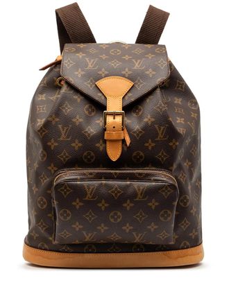 Louis Vuitton 1999 Monogram Montsouris GM backpack - Brown
