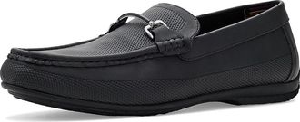 Stacy Adams Colton Moc Toe Slip-On Loafer Mens Shoes Black : 11.5 M, Faux Leather