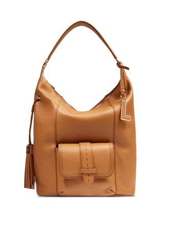 Lancel medium Premier Flirt tassel shoulder bag - women - Leather/Nylon - One Size - Brown