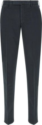 Incotex Modello 30 Broek - Heren - Chinos - Blauw - 3XL - Katoen - Broeken