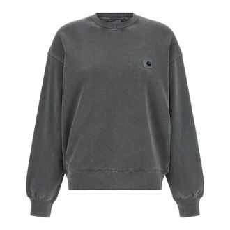 Carhartt Work in Progress Nelson Crew Neck Sweatshirt - Dames - Sweatshirts & Hoodies - Grijs - Maat: XS Katoen