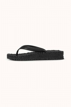 Ilse Jacobsen Womens Cheerful Platform Sandals In Black