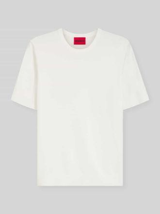 HUGO BOSS Slim Fit Pullover aus Feinstrick in Weiss, Gr&ouml;&szlig;e XXL