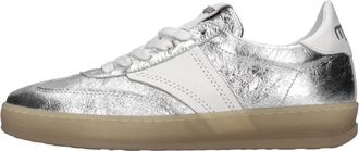 Mjus Leren Sneakers - Dames - Sneakers - Grijs - 40 EU - Leer - Schoenen