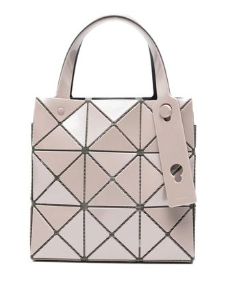 Bao Bao Issey Miyake geometric-panelled tote bag - women - Polyester - One Size - Pink