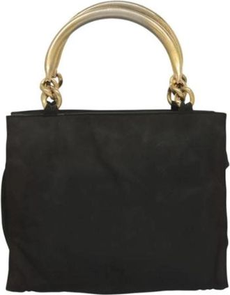 Prada Pre-owned Nylon handbags - Dames - Vintage Shopper - Zwart - ONE Size - Nylon - Vintage