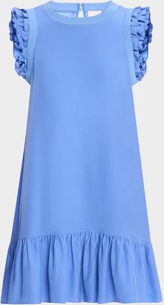 Cinq à Sept Nila Flutter-Sleeve Dress