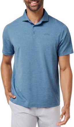 Travis Mathew Heater Pro Performance Golf Polo in Pacific Coast at Nordstrom Rack, Size Xxx-Large