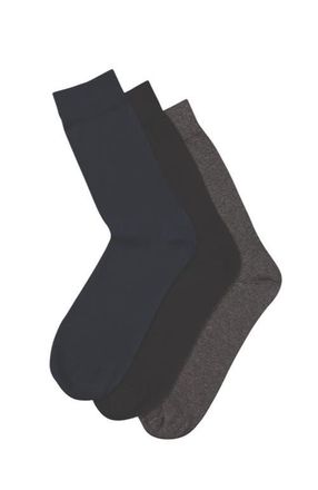 CHARLES TYRWHITT Cotton Rich 3 Pack Socks in Multi at Nordstrom, Size Medium