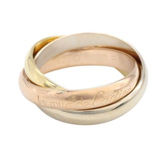Cartier Gold Silver Yellow Gold (18K) Pink Gold (18K) White Gold (18K) Band Ring (Pre-Owned)