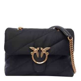 Pinko Love Bag Recycled Tissue Crossbody Bag