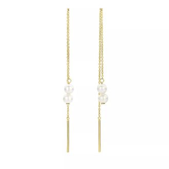 Isabel Bernard Ohrringe - Belleville Luna 14 Karat Drop Earrings With Freshw - Gr. unisize - in Gold - für Damen