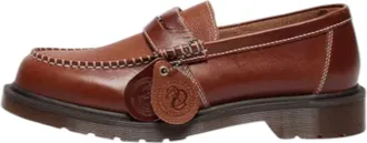 Dr. Martens Penton Classic Calf Leather Loafers Amber Tan 41977200