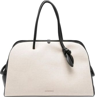 Jacquemus Borsone The Large Turismo - Toni neutri