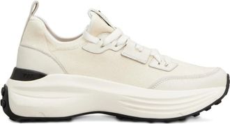 Tod's Schoenen, Dames, Grijs, 38 EU, Leer, Platform Sneakers