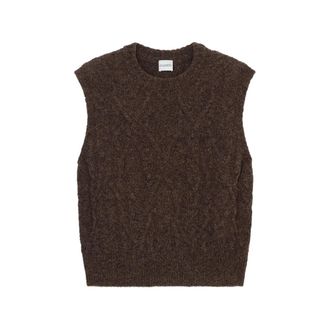 Closed Crew-neck Vest