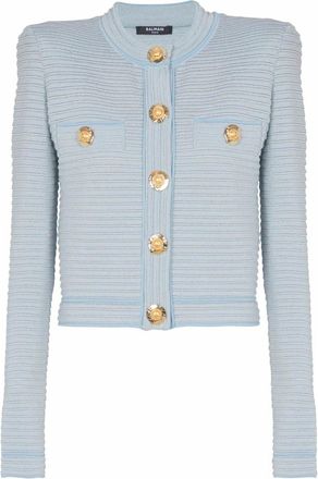 Balmain Mujer, Jerseys, Azul, Talla: XS