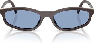 Miu Miu Sunglasses Mua06 S 22 C60 O Brown/Blue Women