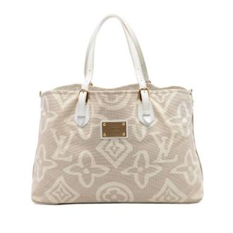 Louis Vuitton Pre-owned Tote Bags, female, Beige, Size: ONE SIZE Pre-owned Tahitienne Cabas GM
