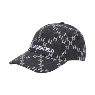Karl Lagerfeld Caps - Heren - Petten - Zwart - ONE Size - Accessoires