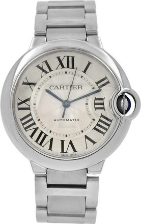 Cartier Pre-owned Cartier Ballon Bleu Automatic Silver Dial Mens Watch W6920046