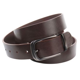 Anthoni Crown Lederg&uuml;rtel ANTHONI CROWN, Herren, Gr. 11,5, braun (dunkelbraun), Leder, unifarben, G&uuml;rtel Lederg&uuml;rtel, Pflanzlich gegerbter Vollrindlederg&uuml;rtel