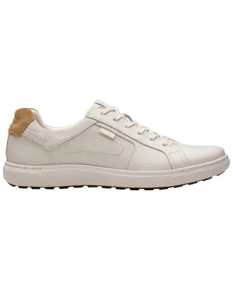Clarks Mapstone Lace Leather Sneaker
