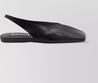 Jil Sander slingback flat sole ballerina shoes