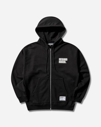 Neighborhood Men s Classic Sweat Zip Hoodie Black